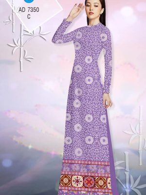 Vải áo dài Hoa in 3D mới ra AD 7350 36 1561729512 193 Vai ao dai Hoa in 3D moi ra AD 7350