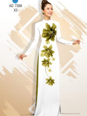 Vải áo dài Hoa in 3D kiểu mới AD 7388 23 1561729754 126 Vai ao dai Hoa in 3D kieu moi AD 7388