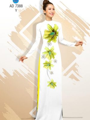 Vải áo dài Hoa in 3D kiểu mới AD 7388 27 1561729754 565 Vai ao dai Hoa in 3D kieu moi AD 7388