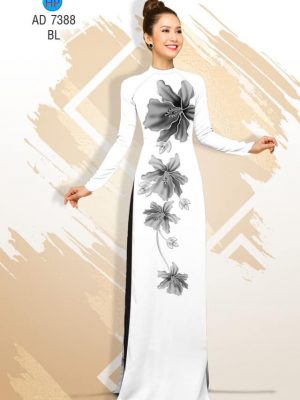 Vải áo dài Hoa in 3D kiểu mới AD 7388 35 1561729755 265 Vai ao dai Hoa in 3D kieu moi AD 7388