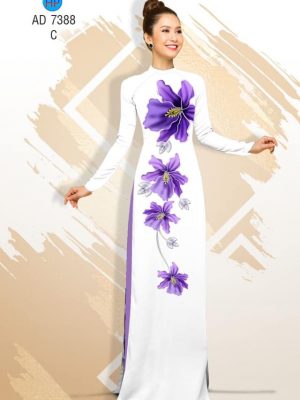 Vải áo dài Hoa in 3D kiểu mới AD 7388 37 1561729755 877 Vai ao dai Hoa in 3D kieu moi AD 7388