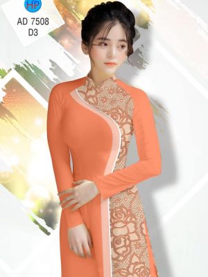 Vải áo dài Hoa văn giả ren mới ra AD 7508 25 1561736209 194 Vai ao dai Hoa van gia ren moi ra AD