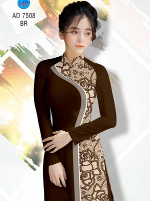 Vải áo dài Hoa văn giả ren mới ra AD 7508 23 1561736209 291 Vai ao dai Hoa van gia ren moi ra AD