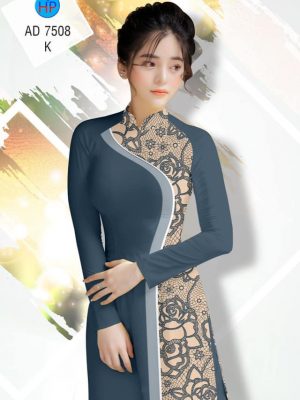 Vải áo dài Hoa văn giả ren mới ra AD 7508 24 1561736209 300 Vai ao dai Hoa van gia ren moi ra AD