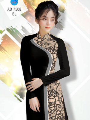 Vải áo dài Hoa văn giả ren mới ra AD 7508 30 1561736209 601 Vai ao dai Hoa van gia ren moi ra AD
