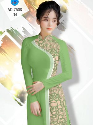 Vải áo dài Hoa văn giả ren mới ra AD 7508 28 1561736209 6 Vai ao dai Hoa van gia ren moi ra AD