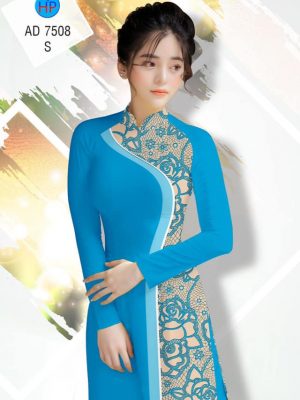 Vải áo dài Hoa văn giả ren mới ra AD 7508 27 1561736209 837 Vai ao dai Hoa van gia ren moi ra AD