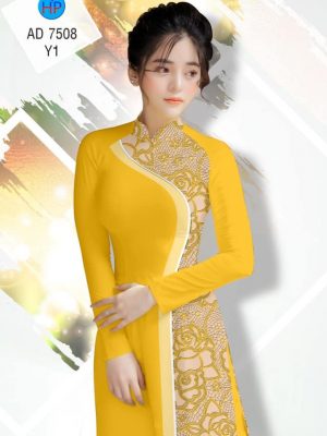 Vải áo dài Hoa văn giả ren mới ra AD 7508 31 1561736210 297 Vai ao dai Hoa van gia ren moi ra AD