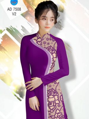 Vải áo dài Hoa văn giả ren mới ra AD 7508 32 1561736211 637 Vai ao dai Hoa van gia ren moi ra AD