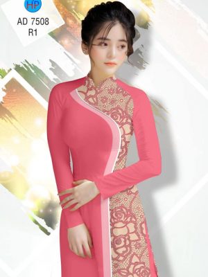Vải áo dài Hoa văn giả ren mới ra AD 7508 33 1561736211 863 Vai ao dai Hoa van gia ren moi ra AD