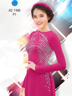 Vải áo dài Bi xương cá thiết kế 2019 AD 7496 26 1561736791 854 Vai ao dai Bi xuong ca thiet ke 2019 AD