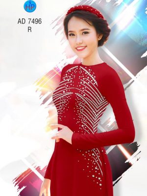 Vải áo dài Bi xương cá thiết kế 2019 AD 7496 24 1561736791 934 Vai ao dai Bi xuong ca thiet ke 2019 AD