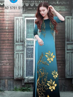 Vải áo dài Hoa in 3D thiết kế 2019 AD 5761 25 1561738257 930 Vai ao dai Hoa in 3D thiet ke 2019 AD