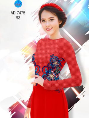Vải áo dài Hoa văn và bi thiết kế 2019 AD 7475 26 1561739880 585 Vai ao dai Hoa van va bi thiet ke 2019