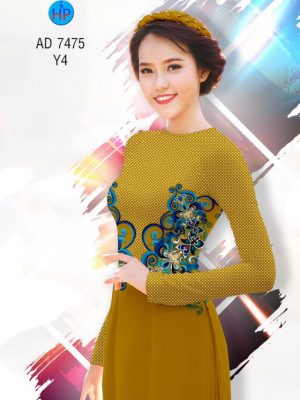 Vải áo dài Hoa văn và bi thiết kế 2019 AD 7475 23 1561739880 910 Vai ao dai Hoa van va bi thiet ke 2019