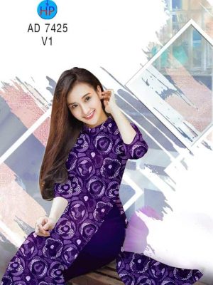 Vải áo dài Hoa đều đẹp sang kiểu mới AD 7425 33 1561756050 396 Vai ao dai Hoa deu dep sang kieu moi AD