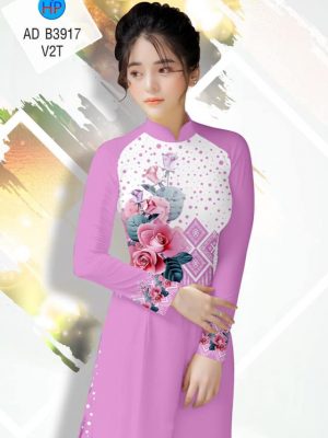 Vải áo dài Bi và hoa hồng kiểu mới AD B3917 25 1561766447 15 Vai ao dai Bi va hoa hong kieu moi AD