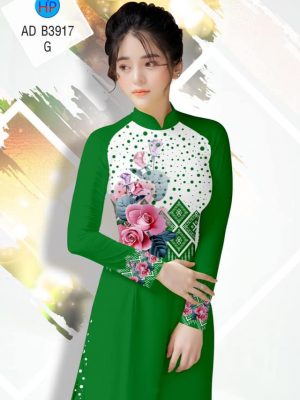 Vải áo dài Bi và hoa hồng kiểu mới AD B3917 32 1561766449 765 Vai ao dai Bi va hoa hong kieu moi AD