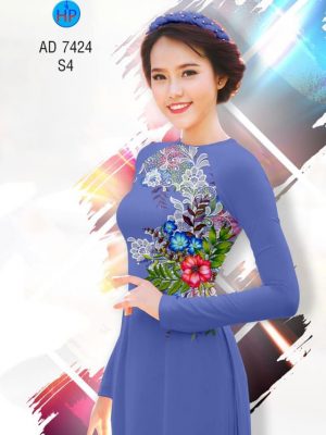 Vải áo dài Hoa in 3D kiểu mới AD 7424 29 1561776129 289 Vai ao dai Hoa in 3D kieu moi AD 7424