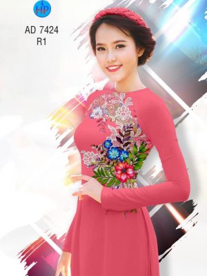 Vải áo dài Hoa in 3D kiểu mới AD 7424 26 1561776129 480 Vai ao dai Hoa in 3D kieu moi AD 7424