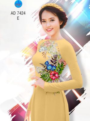Vải áo dài Hoa in 3D kiểu mới AD 7424 37 1561776130 514 Vai ao dai Hoa in 3D kieu moi AD 7424