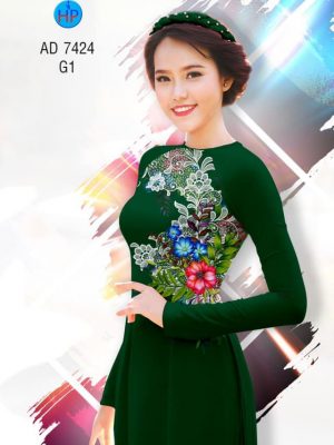 Vải áo dài Hoa in 3D kiểu mới AD 7424 34 1561776130 533 Vai ao dai Hoa in 3D kieu moi AD 7424
