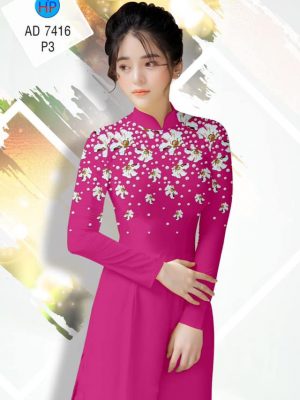 Vải áo dài Hoa in 3D mới ra AD 7416 26 1561776407 197 Vai ao dai Hoa in 3D moi ra AD 7416