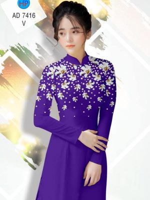 Vải áo dài Hoa in 3D mới ra AD 7416 34 1561776407 833 Vai ao dai Hoa in 3D moi ra AD 7416