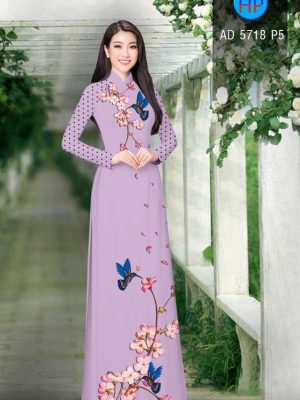 Vải áo dài Hoa Đào và Chim kiểu mới AD 5718 35 1561776542 172 Vai ao dai Hoa Dao va Chim kieu moi AD
