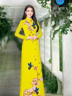 Vải áo dài Hoa Đào và Chim kiểu mới AD 5718 36 1561776542 589 Vai ao dai Hoa Dao va Chim kieu moi AD