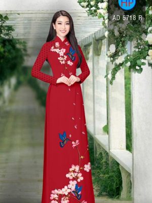 Vải áo dài Hoa Đào và Chim kiểu mới AD 5718 34 1561776542 898 Vai ao dai Hoa Dao va Chim kieu moi AD