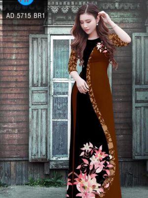 Vải áo dài Hoa Ly thiết kế 2019 AD 5715 21 1561776813 618 Vai ao dai Hoa Ly thiet ke 2019 AD 5715
