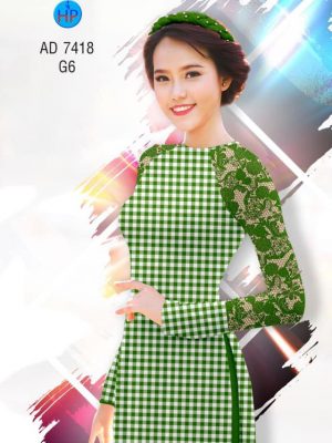 Vải áo dài Caro và hoa văn giả ren mới ra AD 7418 31 1561778014 512 Vai ao dai Caro va hoa van gia ren moi