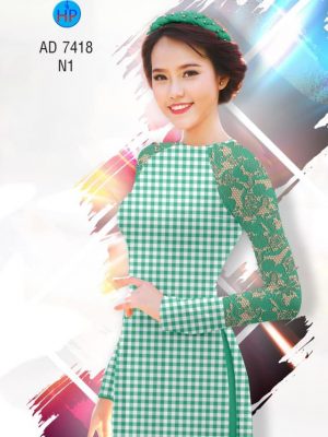 Vải áo dài Caro và hoa văn giả ren mới ra AD 7418 26 1561778014 942 Vai ao dai Caro va hoa van gia ren moi