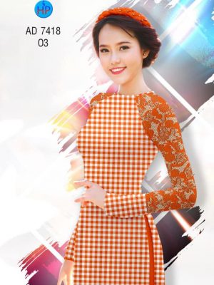 Vải áo dài Caro và hoa văn giả ren mới ra AD 7418 27 1561778014 966 Vai ao dai Caro va hoa van gia ren moi