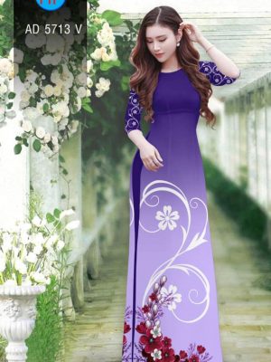 Vải áo dài Hoa in 3D mới ra AD 5713 28 1561786397 200 Vai ao dai Hoa in 3D moi ra AD 5713
