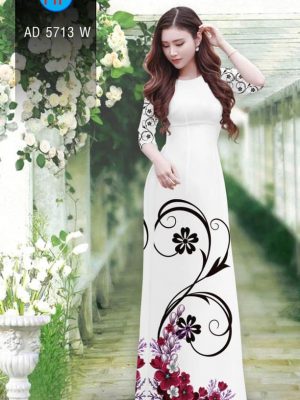 Vải áo dài Hoa in 3D mới ra AD 5713 24 1561786397 447 Vai ao dai Hoa in 3D moi ra AD 5713