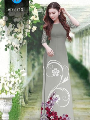 Vải áo dài Hoa in 3D mới ra AD 5713 30 1561786397 857 Vai ao dai Hoa in 3D moi ra AD 5713