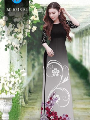 Vải áo dài Hoa in 3D mới ra AD 5713 34 1561786398 10 Vai ao dai Hoa in 3D moi ra AD 5713