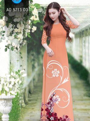 Vải áo dài Hoa in 3D mới ra AD 5713 35 1561786398 237 Vai ao dai Hoa in 3D moi ra AD 5713