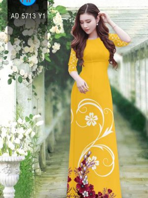 Vải áo dài Hoa in 3D mới ra AD 5713 37 1561786398 294 Vai ao dai Hoa in 3D moi ra AD 5713