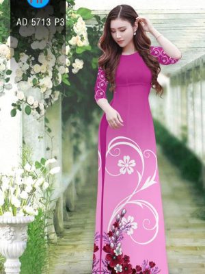 Vải áo dài Hoa in 3D mới ra AD 5713 31 1561786398 328 Vai ao dai Hoa in 3D moi ra AD 5713