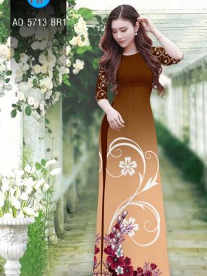 Vải áo dài Hoa in 3D mới ra AD 5713 32 1561786398 381 Vai ao dai Hoa in 3D moi ra AD 5713
