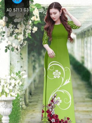 Vải áo dài Hoa in 3D mới ra AD 5713 33 1561786398 772 Vai ao dai Hoa in 3D moi ra AD 5713