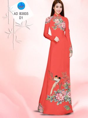 Vải áo dài hoa và chim kiểu mới AD B3835 23 1561787141 847 Vai ao dai hoa va chim kieu moi AD B3835
