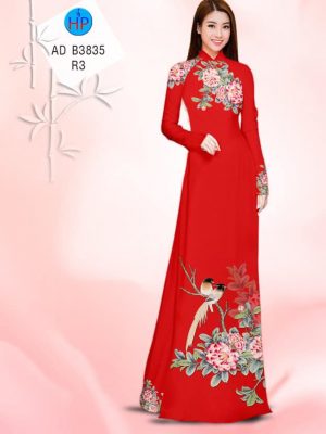 Vải áo dài hoa và chim kiểu mới AD B3835 35 1561787142 110 Vai ao dai hoa va chim kieu moi AD B3835