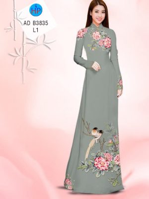 Vải áo dài hoa và chim kiểu mới AD B3835 34 1561787142 262 Vai ao dai hoa va chim kieu moi AD B3835