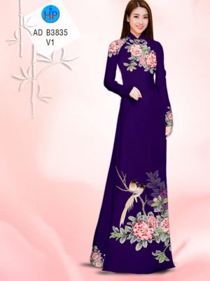 Vải áo dài hoa và chim kiểu mới AD B3835 31 1561787142 923 Vai ao dai hoa va chim kieu moi AD B3835