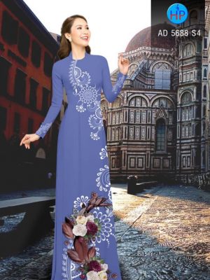 Vải áo dài Hoa in 3D mới ra AD 5688 25 1561789519 251 Vai ao dai Hoa in 3D moi ra AD 5688