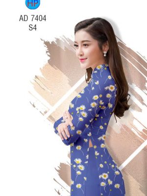 Vải áo dài Cúc hoạ mi thiết kế 2019 AD 7404 30 1561792318 206 Vai ao dai Cuc hoa mi thiet ke 2019 AD